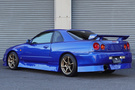 2000 Nissan SKYLINE COUPE ER34 GT-T BAYSIDE BLUE TV2, HKS Muffler, BLITZ Intercooler