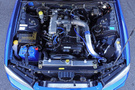 2000 Nissan SKYLINE COUPE ER34 GT-T BAYSIDE BLUE TV2, HKS Muffler, BLITZ Intercooler