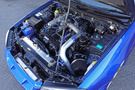 2000 Nissan SKYLINE COUPE ER34 GT-T BAYSIDE BLUE TV2, HKS Muffler, BLITZ Intercooler