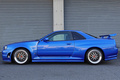 2002 Nissan SKYLINE GT-R BNR34 R34 GT-R V-SPEC II , TV2 Bayside Blue, NISMO Aero, BBS Wheels