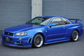 2002 Nissan SKYLINE GT-R BNR34 R34 GT-R V-SPEC II , TV2 Bayside Blue, NISMO Aero, BBS Wheels