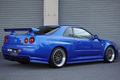 2002 Nissan SKYLINE GT-R BNR34 R34 GT-R V-SPEC II , TV2 Bayside Blue, NISMO Aero, BBS Wheels