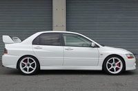 2005 Mitsubishi LANCER EVOLUTION CT9A GSR EVO 9, BLITZ Height Adjustable Coilovers, ADVAN Wheels