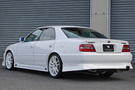 1998 Toyota CHASER JZX100 TOURER S, WORK Wheels 17 In, Aftermarket Aero