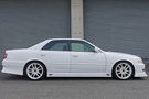 1998 Toyota CHASER JZX100 TOURER S, WORK Wheels 17 In, Aftermarket Aero