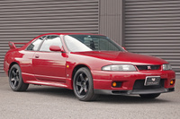 1995 Nissan SKYLINE GT-R BCNR33 R33 GTR, Verified LOW Mileage, Original Super Clear Red, NISMO LM GT4 Wheels