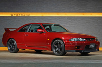 1995 Nissan SKYLINE GT-R BCNR33 R33 Skyline GT-R, Verified LOW Mileage, Factory Super Clear Red, NISMO LM GT4 Wheels