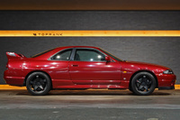 1995 Nissan SKYLINE GT-R BCNR33 R33 Skyline GT-R, Verified LOW Mileage, Factory Super Clear Red, NISMO LM GT4 Wheels