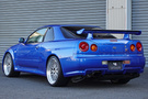 1999 Nissan SKYLINE GT-R BNR34 GTR V SPEC, TV2 Bayside Blue, BBS 19 Inch Wheels