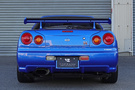 1999 Nissan SKYLINE GT-R BNR34 GTR V SPEC, TV2 Bayside Blue, BBS 19 Inch Wheels