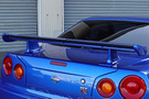 1999 Nissan SKYLINE GT-R BNR34 GTR V SPEC, TV2 Bayside Blue, BBS 19 Inch Wheels