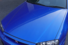 1999 Nissan SKYLINE GT-R BNR34 GTR V SPEC, TV2 Bayside Blue, BBS 19 Inch Wheels