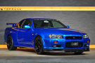 1999 Nissan SKYLINE GT-R BNR34 R34 Skyline GT-R V-SPEC, LOW KM's, TV2 Bayside Blue, NISMO LMGT4 18 Inch Wheels