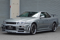 2001 Nissan SKYLINE COUPE ER34 25 GT Turbo, GT-R Style Aero, OEM R34 GT-R Rear Wing