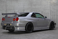 1998 Nissan SKYLINE COUPE ER34 25GT-T, Nismo Z-tune Front Bumper, Enkei RPF1 Wheels, Custom Rear Wide Fenders