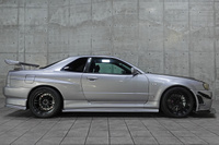 1998 Nissan SKYLINE COUPE ER34 25GT-T, Nismo Z-tune Front Bumper, Enkei RPF1 Wheels, Custom Rear Wide Fenders