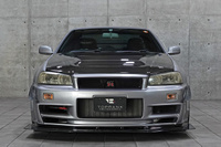 1998 Nissan SKYLINE COUPE ER34 25GT-T, Nismo Z-tune Front Bumper, Enkei RPF1 Wheels, Custom Rear Wide Fenders