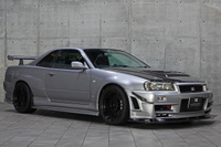 1998 Nissan SKYLINE COUPE ER34 25GT-T, Nismo Z-tune Front Bumper, Enkei RPF1 Wheels, Custom Rear Wide Fenders