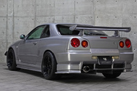 1998 Nissan SKYLINE COUPE ER34 25GT-T, Nismo Z-tune Front Bumper, Enkei RPF1 Wheels, Custom Rear Wide Fenders