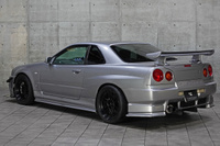 1998 Nissan SKYLINE COUPE ER34 25GT-T, Nismo Z-tune Front Bumper, Enkei RPF1 Wheels, Custom Rear Wide Fenders