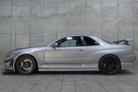 1998 Nissan SKYLINE COUPE ER34 25GT-T, Nismo Z-tune Front Bumper, Enkei RPF1 Wheels, Custom Rear Wide Fenders