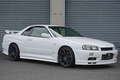 1999 Nissan SKYLINE COUPE ER34 GT-T, Aftermarket Aero, Rays Gram Lights, Apexi Height Adjustable Coilovers