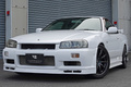 1999 Nissan SKYLINE COUPE ER34 GT-T, Aftermarket Aero, Rays Gram Lights, Apexi Height Adjustable Coilovers