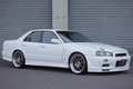 2001 Nissan SKYLINE ER34 25 GT-T, HKS Air Clean, SSR 19 Inch Wheels