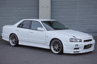 2001 Nissan SKYLINE ER34 25 GT-T, HKS Air Clean, SSR 19 Inch Wheels