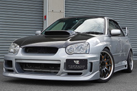 2003 Subaru IMPREZA STI GDB Impreza WRX  STi, 撃速 Charge Speed Aero, HKS Air Cleaner, HKS Height Adjustable Coilovers