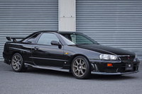 1999 Nissan SKYLINE COUPE ER34 25GT-T, HKS Silent Hipower Muffler, Work 17 Inch Wheels