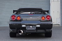 1999 Nissan SKYLINE COUPE ER34 25GT-T, HKS Silent Hipower Muffler, Work 17 Inch Wheels