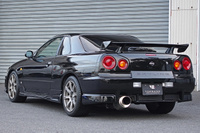 1999 Nissan SKYLINE COUPE ER34 25GT-T, HKS Silent Hipower Muffler, Work 17 Inch Wheels