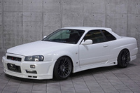 2000 Nissan SKYLINE COUPE ER34 25 GT-T, Enkei Wheels, Blitz Intercooler, Blitz Height Adjustable Coilovers