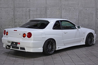 2000 Nissan SKYLINE COUPE ER34 25 GT-T, Enkei Wheels, Blitz Intercooler, Blitz Height Adjustable Coilovers