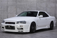 2000 Nissan SKYLINE COUPE ER34 25 GT-T, Enkei Wheels, Blitz Intercooler, Blitz Height Adjustable Coilovers