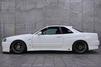 2000 Nissan SKYLINE COUPE ER34 25 GT-T, Enkei Wheels, Blitz Intercooler, Blitz Height Adjustable Coilovers