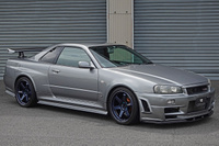 2000 Nissan SKYLINE GT-R BNR34 R34 GT-R, Nismo Z-tune Bumper, Nissan OEM Rear Carbon Diffuser, Endless Big Brake Kit