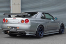 2000 Nissan SKYLINE GT-R BNR34 R34 GT-R, Nismo Z-tune Bumper, Nissan OEM Rear Carbon Diffuser, Endless Big Brake Kit