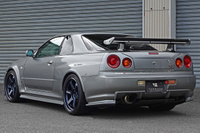 2000 Nissan SKYLINE GT-R BNR34 R34 GT-R, Nismo Z-tune Bumper, Nissan OEM Rear Carbon Diffuser, Endless Big Brake Kit