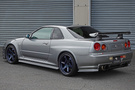 2000 Nissan SKYLINE GT-R BNR34 R34 GT-R, Nismo Z-tune Bumper, Nissan OEM Rear Carbon Diffuser, Endless Big Brake Kit