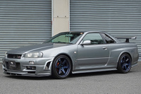 2000 Nissan SKYLINE GT-R BNR34 R34 GT-R, Nismo Z-tune Bumper, Nissan OEM Rear Carbon Diffuser, Endless Big Brake Kit