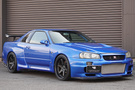2000 Nissan SKYLINE GT-R BNR34 R34 Skyline GT-R, Topsecret Aero Parts, HKS GT3040 Turbos, Argosta Height Adjustable Coilovers