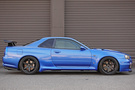 2000 Nissan SKYLINE GT-R BNR34 R34 Skyline GT-R, Topsecret Aero Parts, HKS GT3040 Turbos, Argosta Height Adjustable Coilovers