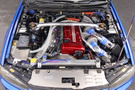 2000 Nissan SKYLINE GT-R BNR34 R34 Skyline GT-R, Topsecret Aero Parts, HKS GT3040 Turbos, Argosta Height Adjustable Coilovers
