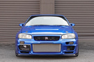 2000 Nissan SKYLINE GT-R BNR34 R34 Skyline GT-R, Topsecret Aero Parts, HKS GT3040 Turbos, Argosta Height Adjustable Coilovers