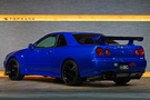 2000 Nissan SKYLINE GT-R BNR34 R34 GT-R, LOW MILEAGE, HKS Upgraded Turbos, NISMO LM-GT4 18 Inch Wheels, APM Rear Wing