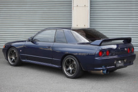 1990 Nissan SKYLINE GT-R BNR32 R32 GT-R, TH1 Dark Blue Pearl, RAYS Volk Racing TE37SL 17inch Wheels