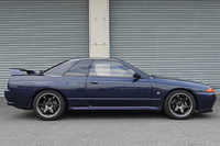 1990 Nissan SKYLINE GT-R BNR32 R32 GT-R, TH1 Dark Blue Pearl, RAYS Volk Racing TE37SL 17inch Wheels