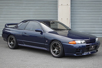 1990 Nissan SKYLINE GT-R BNR32 R32 GT-R, TH1 Dark Blue Pearl, RAYS Volk Racing TE37SL 17inch Wheels